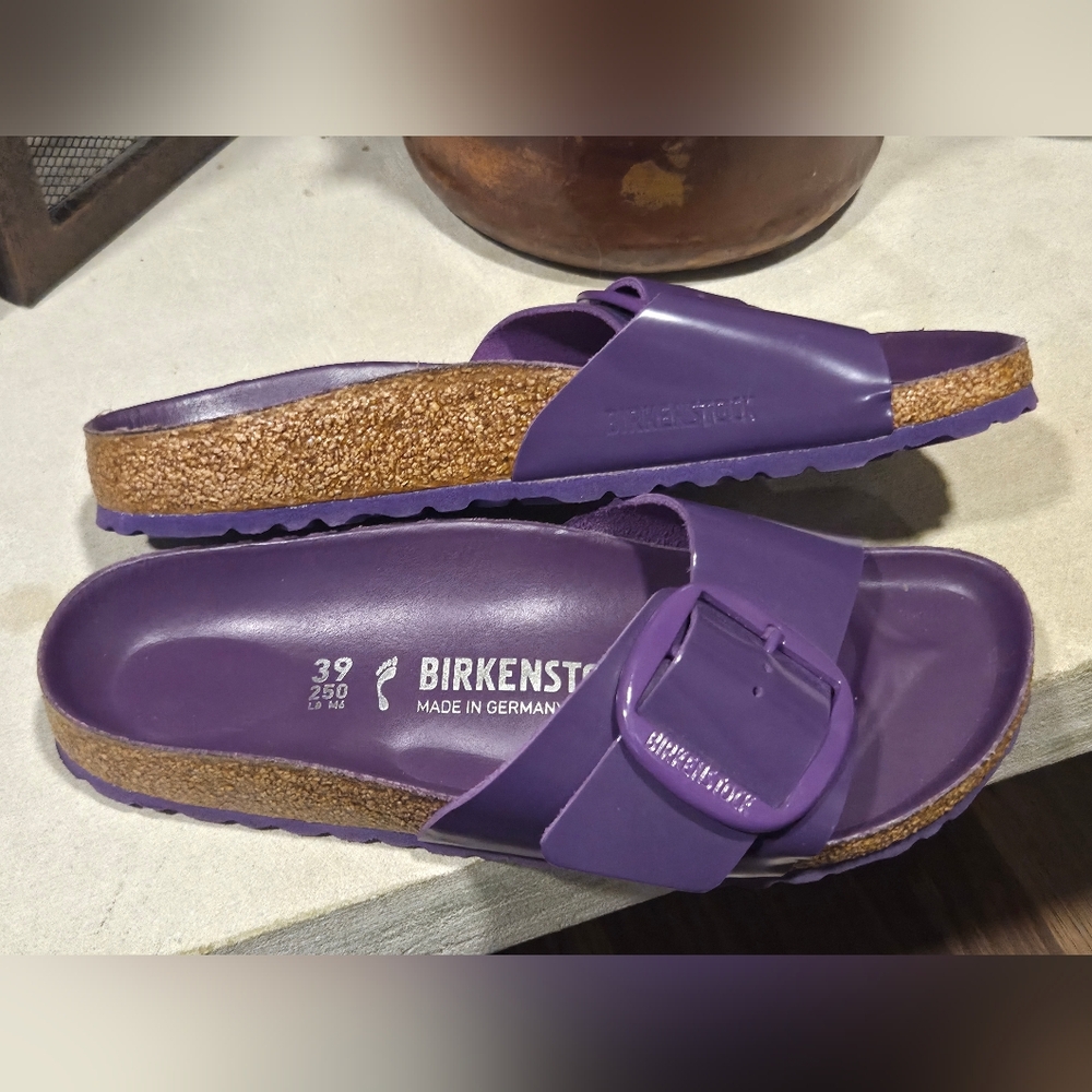 Birkenstock Women's Sandals in Rich Purple - Picture 4 of 4